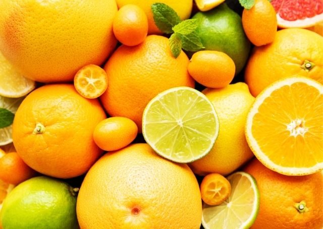 Vitamin-C durch Zitrusfrüchte